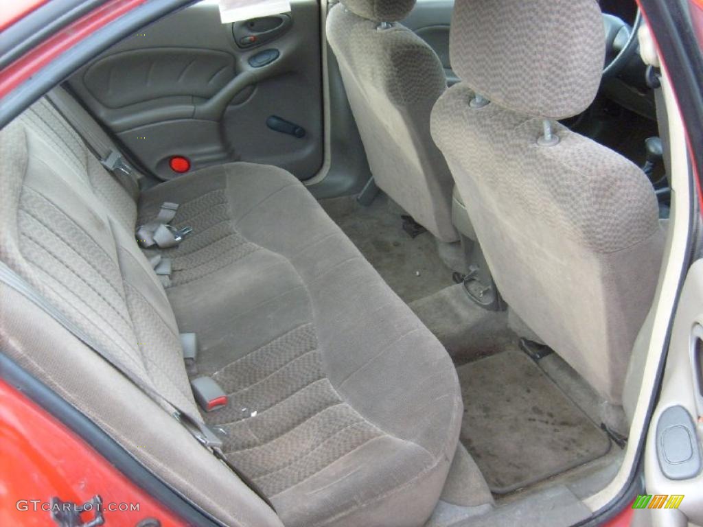 Dark Taupe Interior 2001 Pontiac Grand Am SE Sedan Photo #46441398
