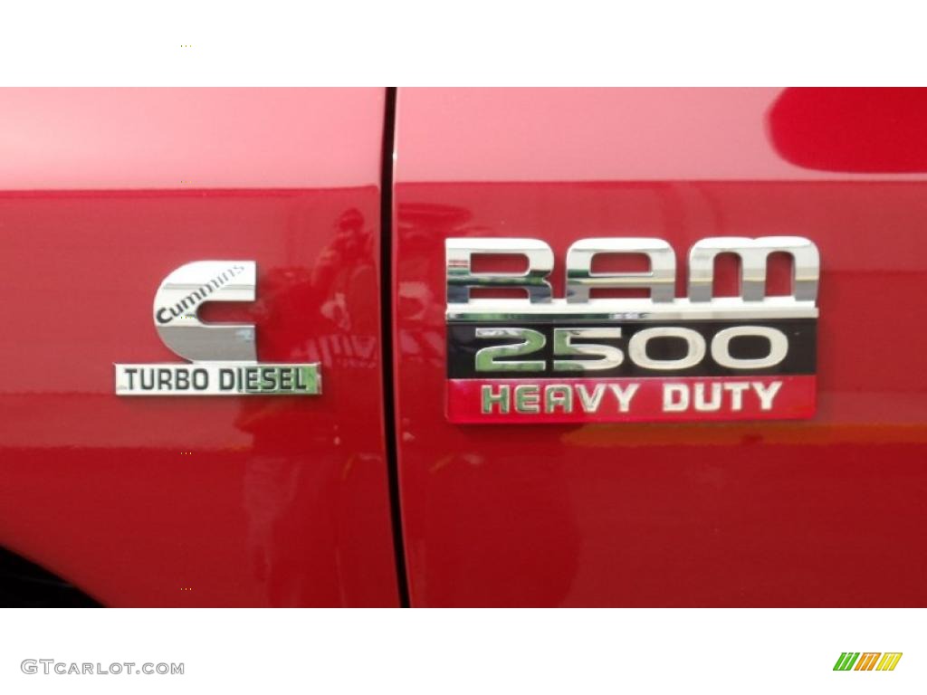 2007 Dodge Ram 2500 SLT Quad Cab 4x4 Marks and Logos Photo #46441557