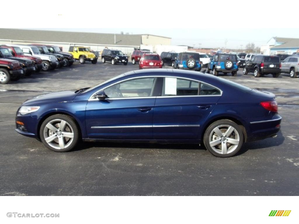 Shadow Blue Metallic 2010 Volkswagen CC VR6 4Motion Exterior Photo #46441788