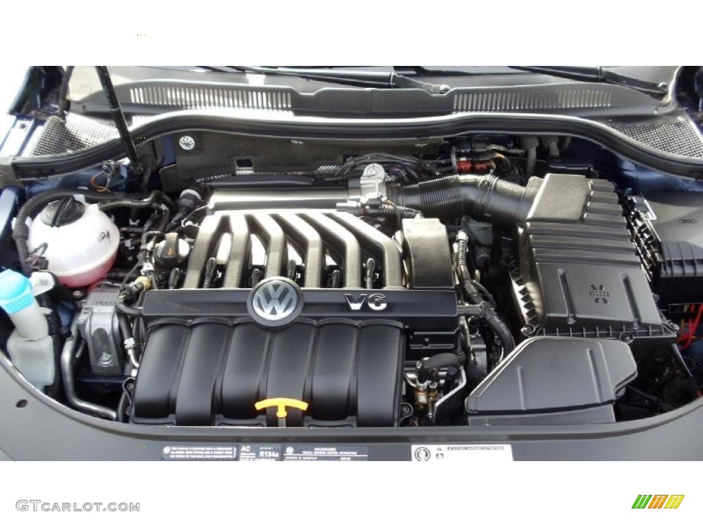 2010 Volkswagen CC VR6 4Motion Engine Photos
