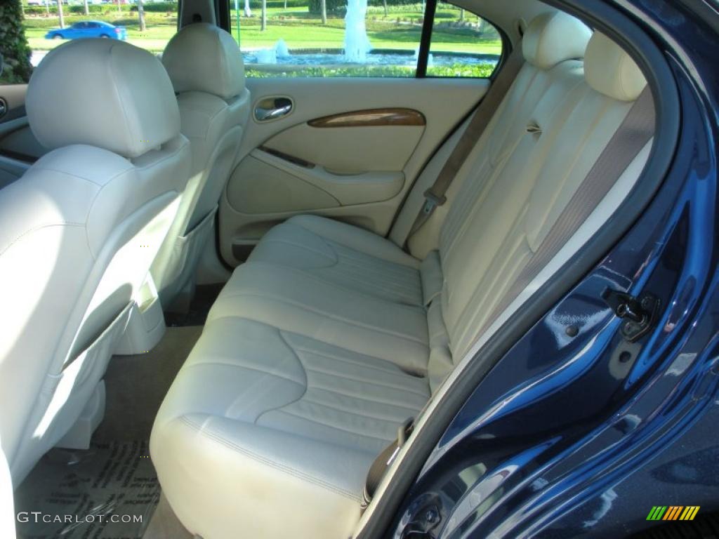 2002 S-Type 3.0 - Sapphire Blue Metallic / Ivory photo #14