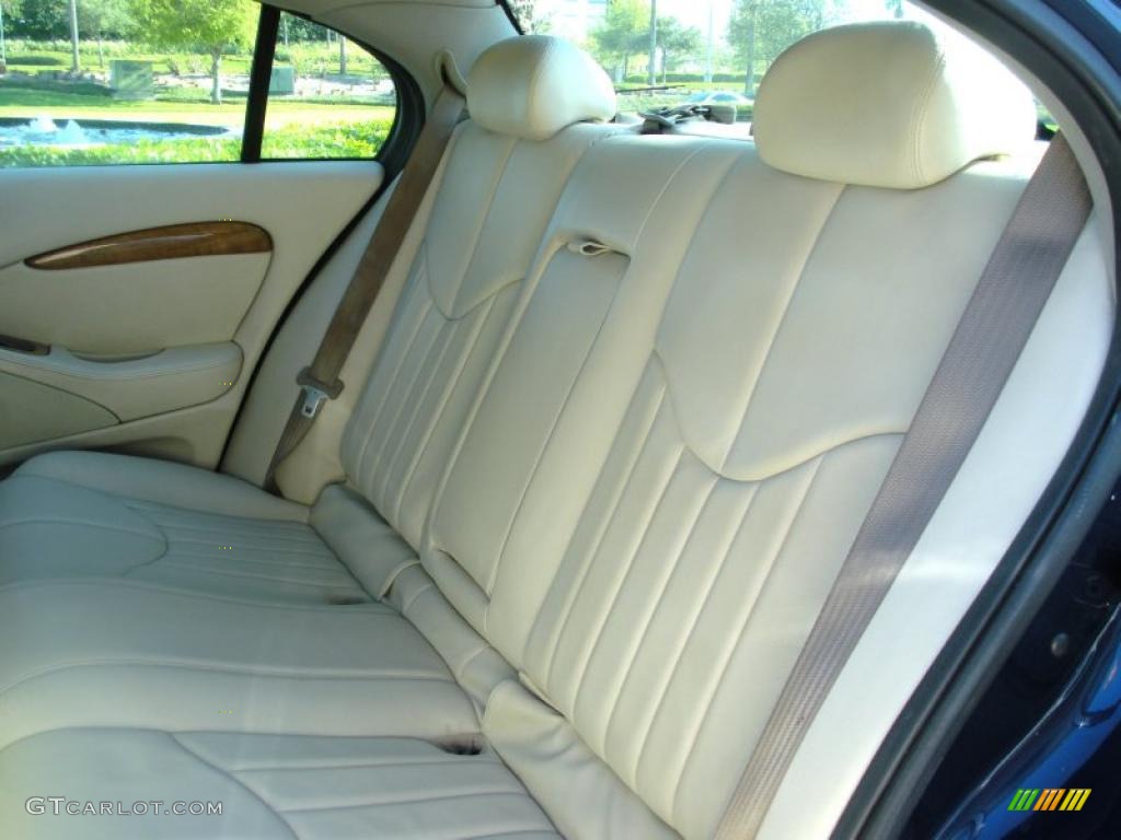 2002 S-Type 3.0 - Sapphire Blue Metallic / Ivory photo #15