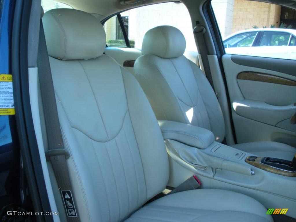 2002 S-Type 3.0 - Sapphire Blue Metallic / Ivory photo #17