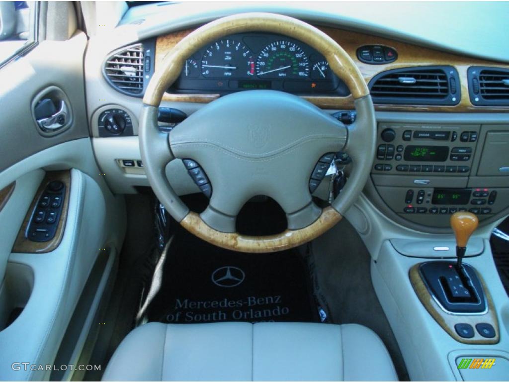 2002 S-Type 3.0 - Sapphire Blue Metallic / Ivory photo #20