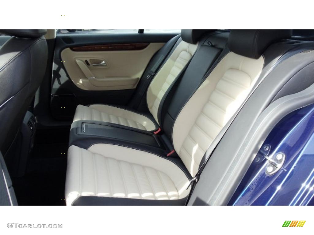 Cornsilk Beige Two Tone Interior 2010 Volkswagen CC VR6 4Motion Photo #46441998