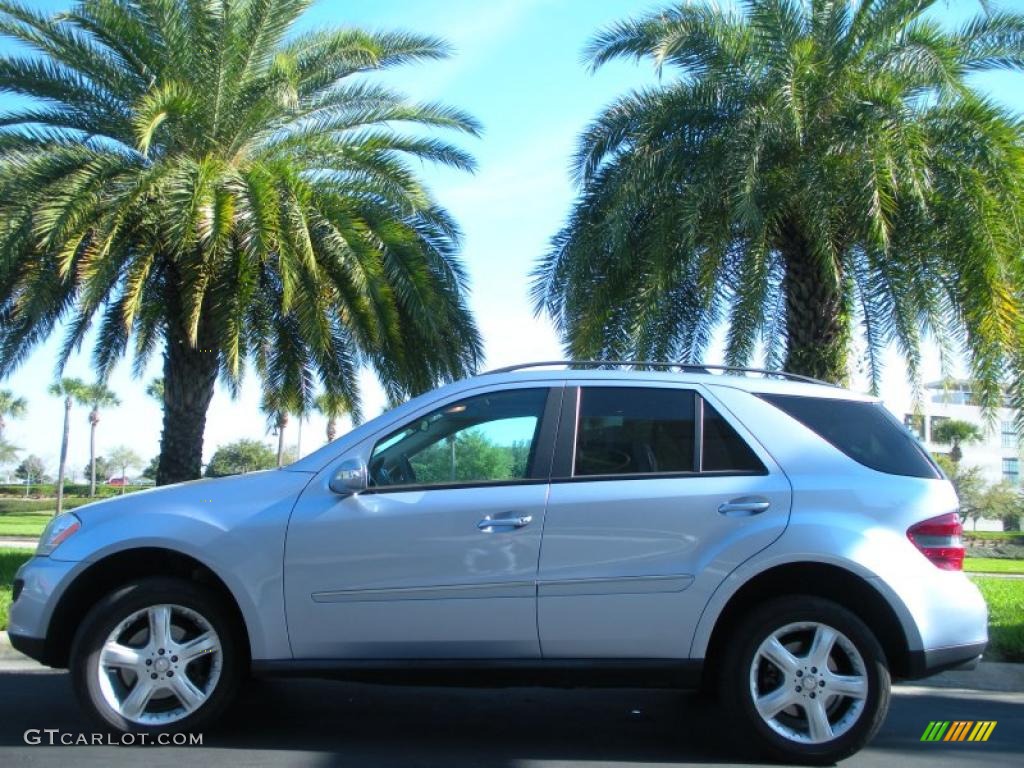 2008 ML 350 4Matic - Alpine Rain Metallic / Macadamia photo #1