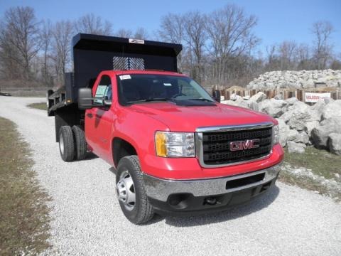 2011 GMC Sierra 3500HD Work Truck Regular Cab Chassis Dump Truck Data, Info and Specs