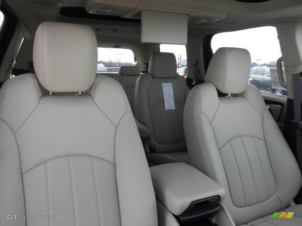 Cashmere Interior 2011 GMC Acadia Denali AWD Photo #46443174