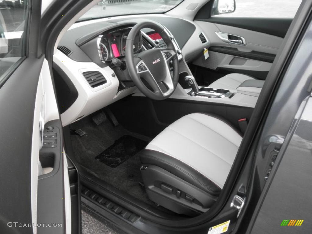 Light Titanium Interior 2011 GMC Terrain SLT AWD Photo #46443507