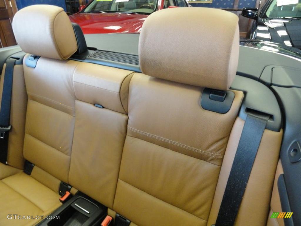 2007 3 Series 335i Convertible - Jet Black / Saddle Brown/Black photo #14