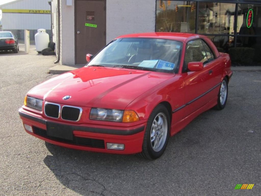 Bright Red 1998 BMW 3 Series 328i Convertible Exterior Photo #46443642