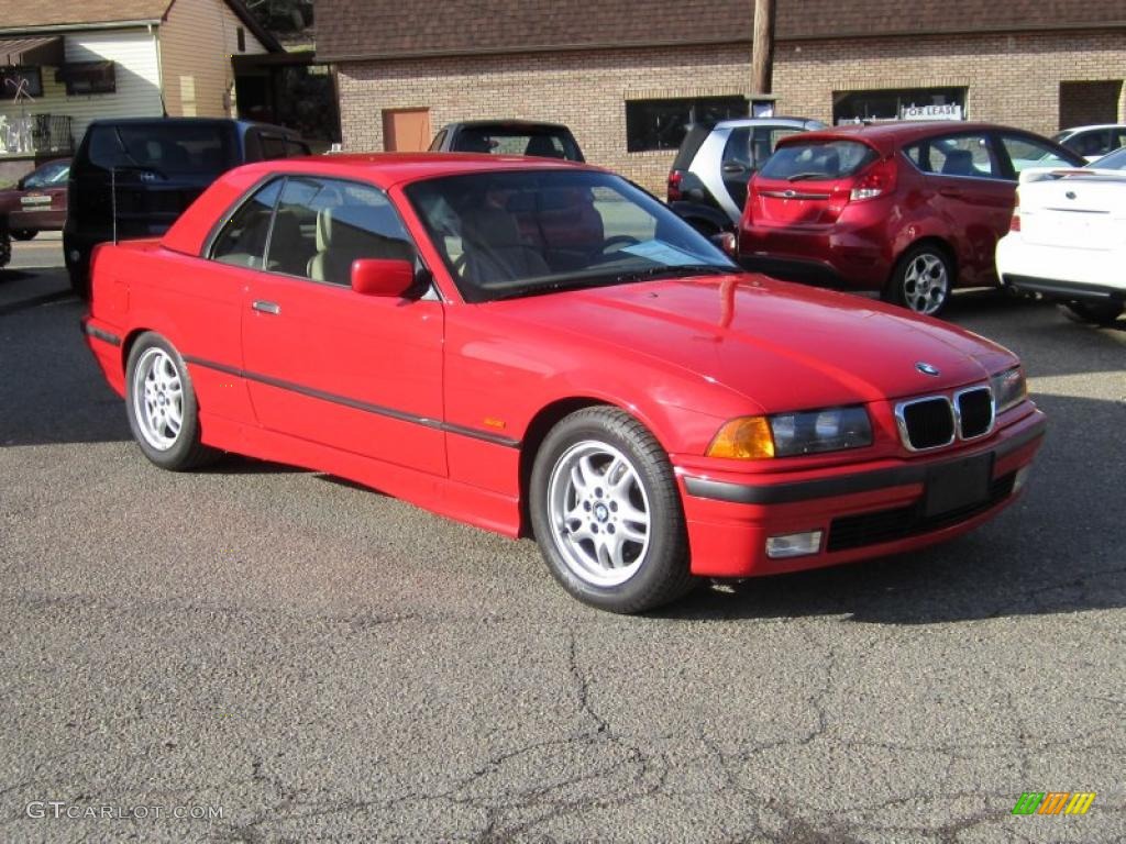 Bright Red 1998 BMW 3 Series 328i Convertible Exterior Photo #46443672
