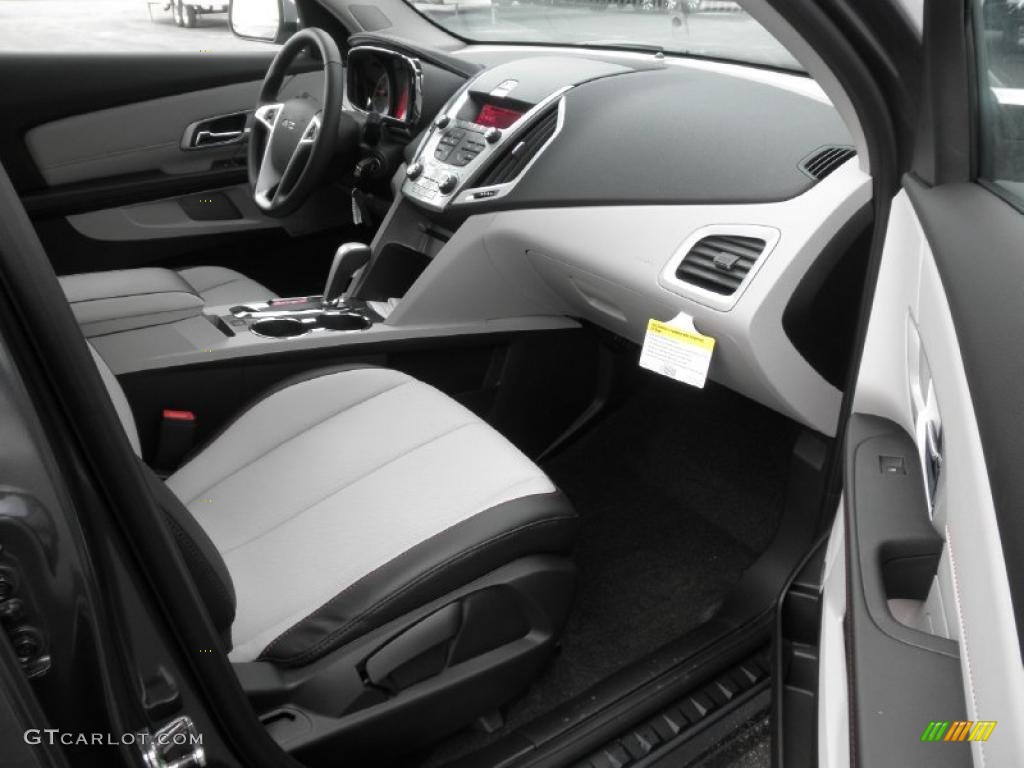 Light Titanium Interior 2011 GMC Terrain SLT AWD Photo #46443750
