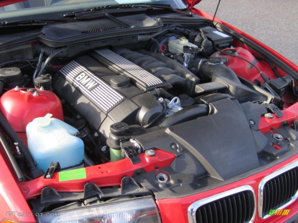 1998 BMW 3 Series 328i Convertible 2.8 Liter DOHC 24-Valve Inline 6 Cylinder Engine Photo #46443885