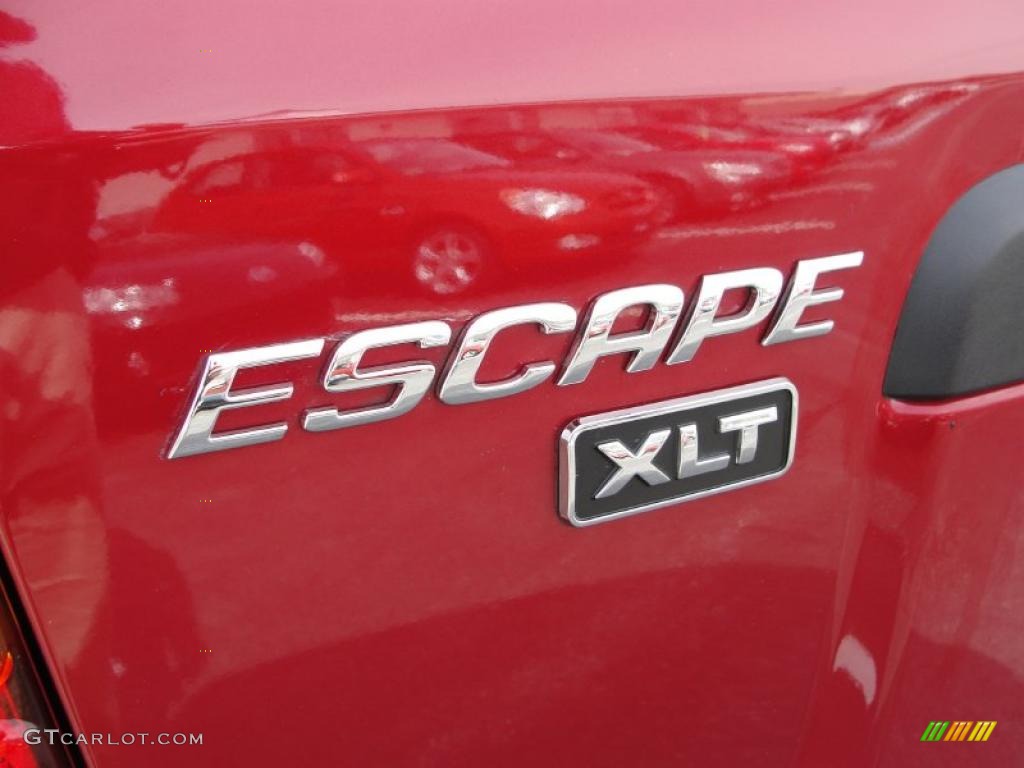 2004 Escape XLT V6 4WD - Redfire Metallic / Medium/Dark Flint photo #16