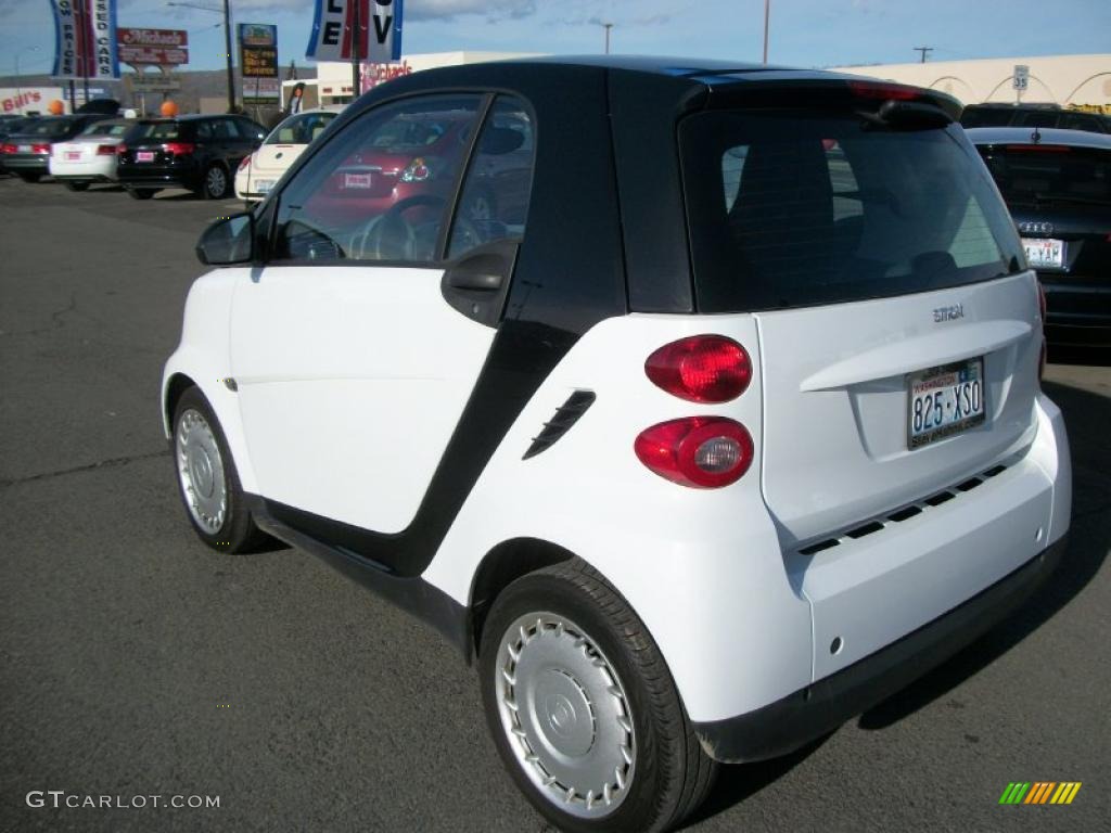 Crystal White 2008 Smart fortwo pure coupe Exterior Photo #46444716