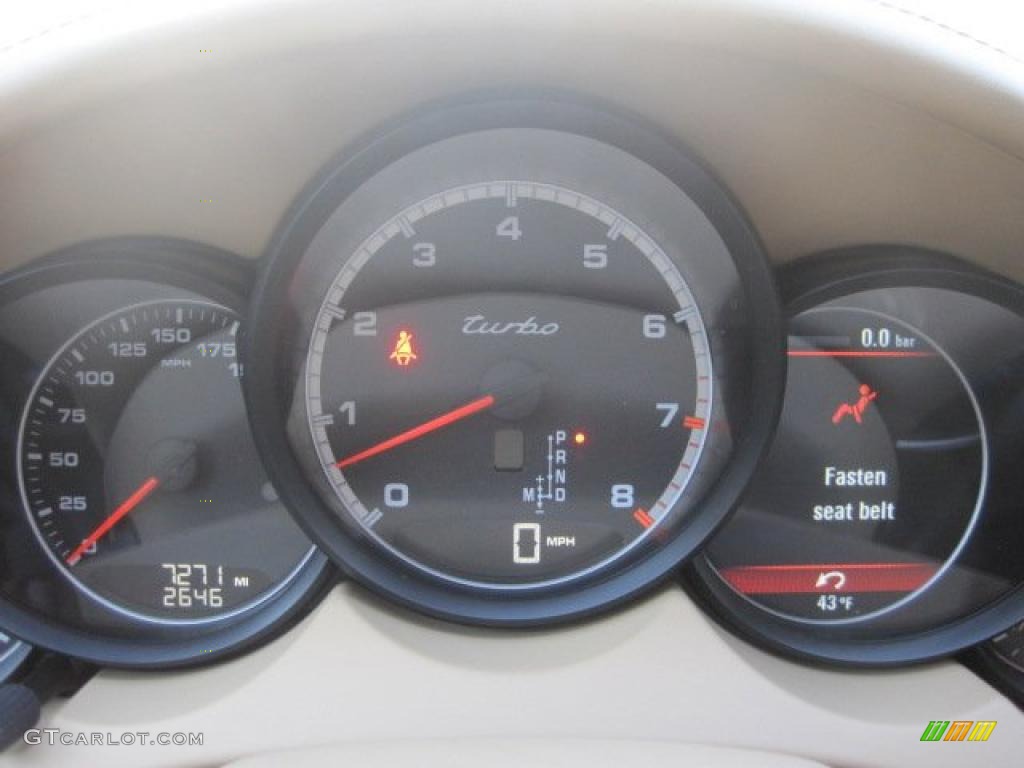 2011 Cayenne Turbo - Jet Black Metallic / Luxor Beige photo #18