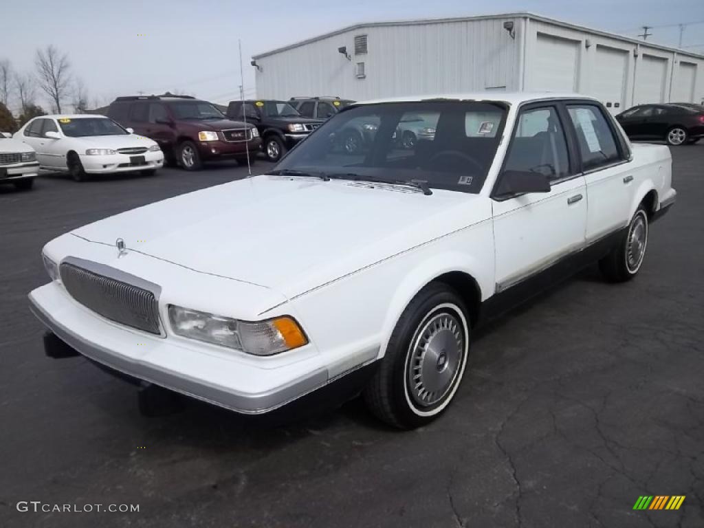 Bright White 1994 Buick Century Special Sedan Exterior Photo #46445523