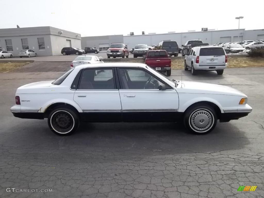 1994 Century Special Sedan - Bright White / Red photo #4