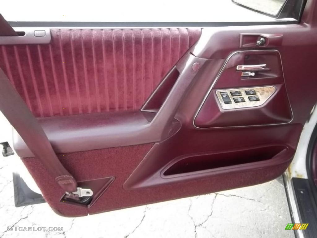 1994 Buick Century Special Sedan Red Door Panel Photo #46445644