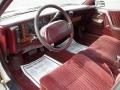 1994 Buick Century Red Interior Prime Interior Photo