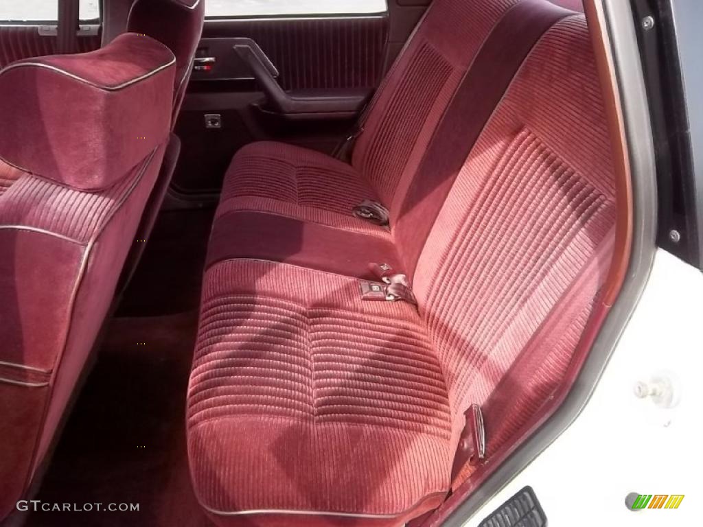 1994 Century Special Sedan - Bright White / Red photo #13