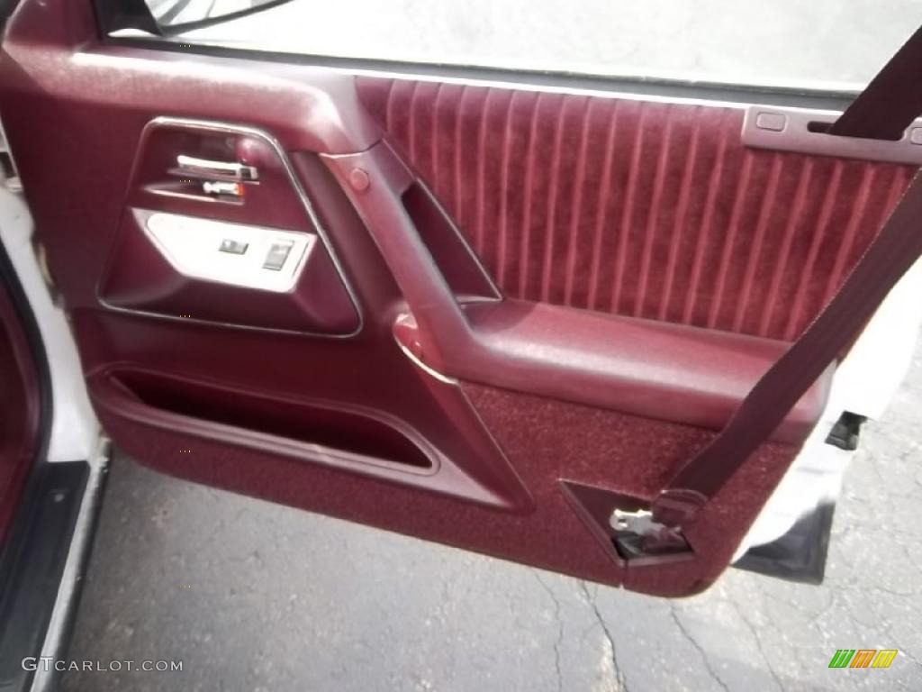 1994 Buick Century Special Sedan Red Door Panel Photo #46445760