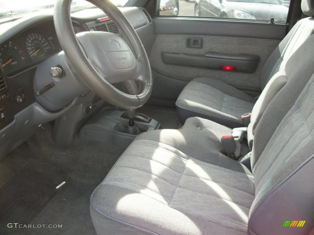 Gray Interior 1998 Toyota Tacoma V6 TRD Extended Cab 4x4 Photo #46446006