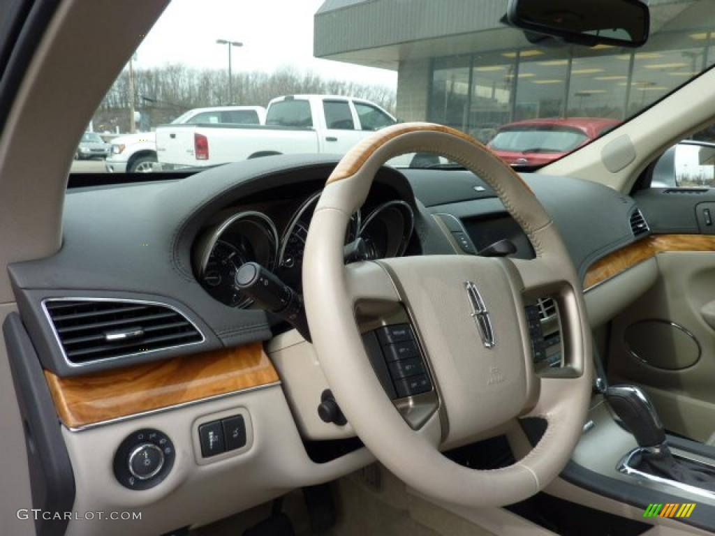 2010 Lincoln MKT AWD EcoBoost Light Stone Dashboard Photo #46446360