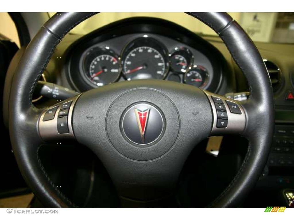 2008 G6 GXP Sedan - Black / Ebony Black photo #9