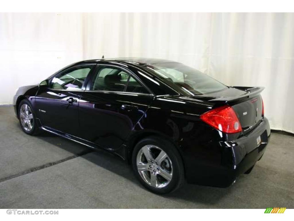 2008 G6 GXP Sedan - Black / Ebony Black photo #21