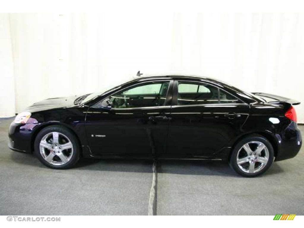 2008 G6 GXP Sedan - Black / Ebony Black photo #22