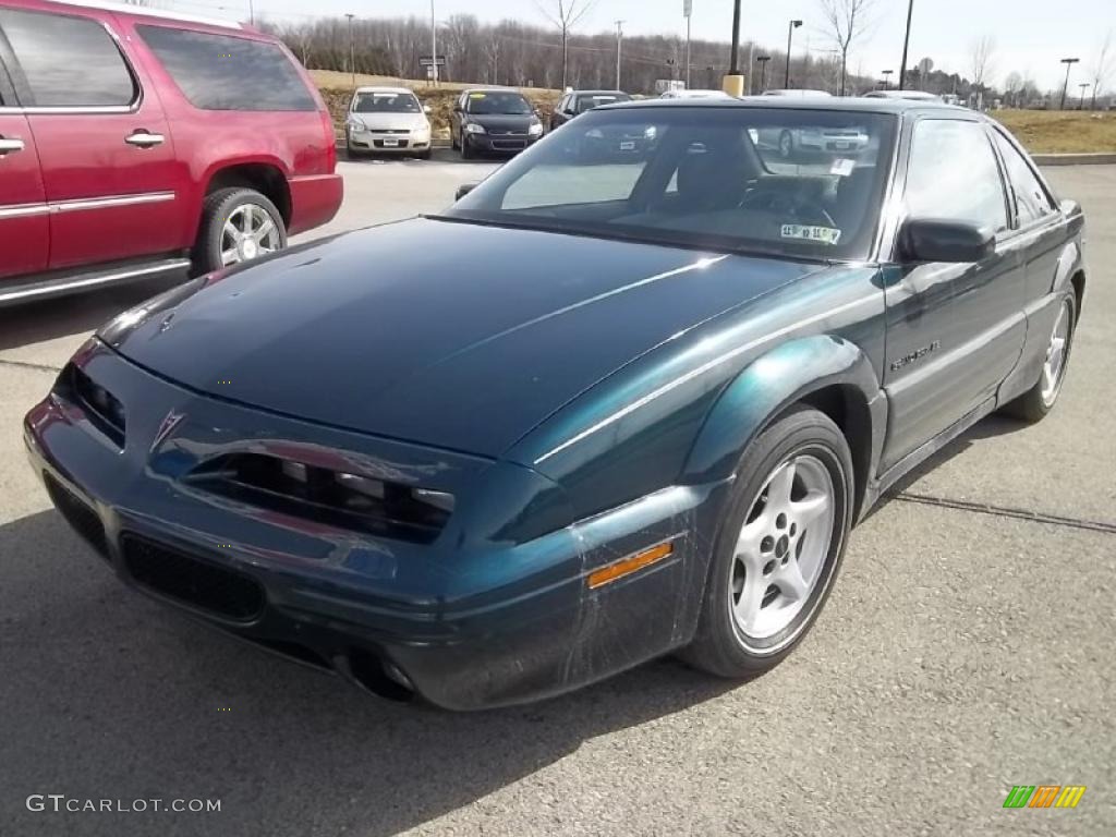 1996 Grand Prix SE Coupe - Dark Teal Metallic / Graphite Gray photo #1