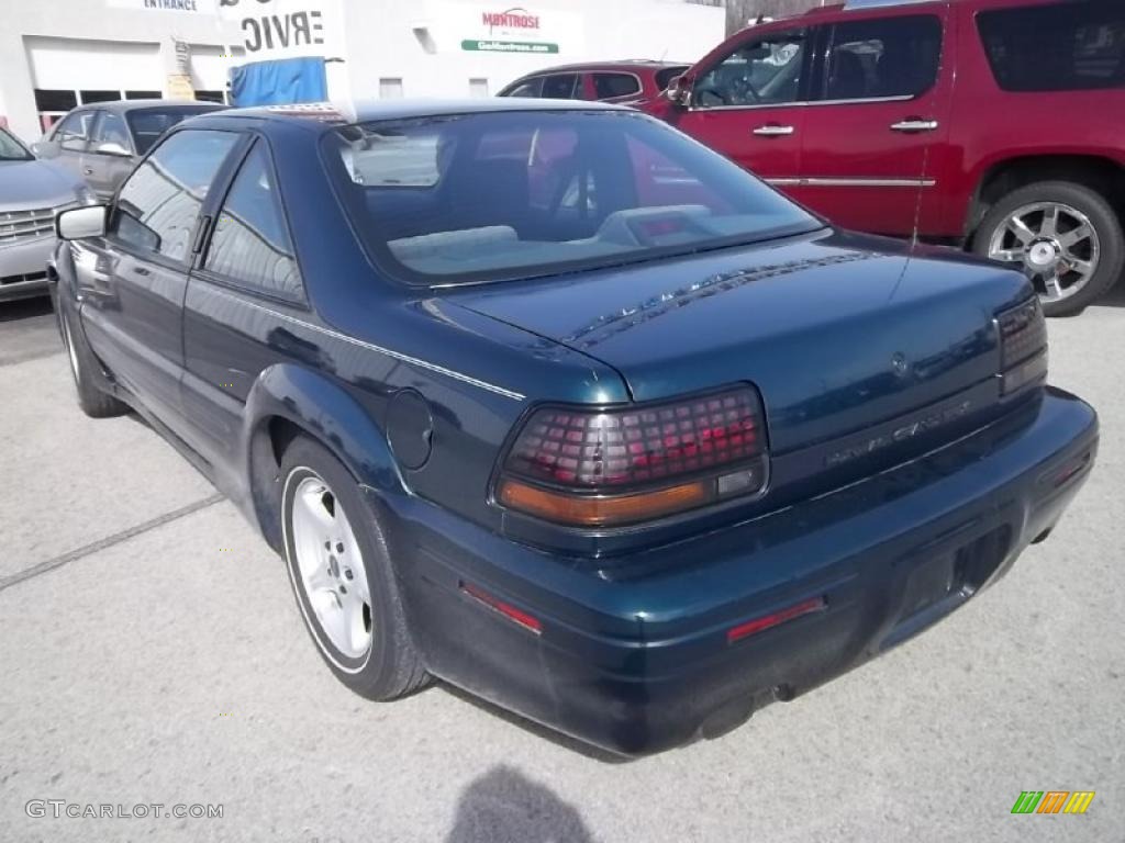 1996 Grand Prix SE Coupe - Dark Teal Metallic / Graphite Gray photo #7