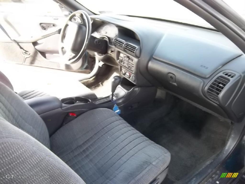 1996 Grand Prix SE Coupe - Dark Teal Metallic / Graphite Gray photo #15