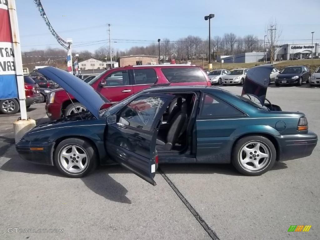 1996 Grand Prix SE Coupe - Dark Teal Metallic / Graphite Gray photo #29