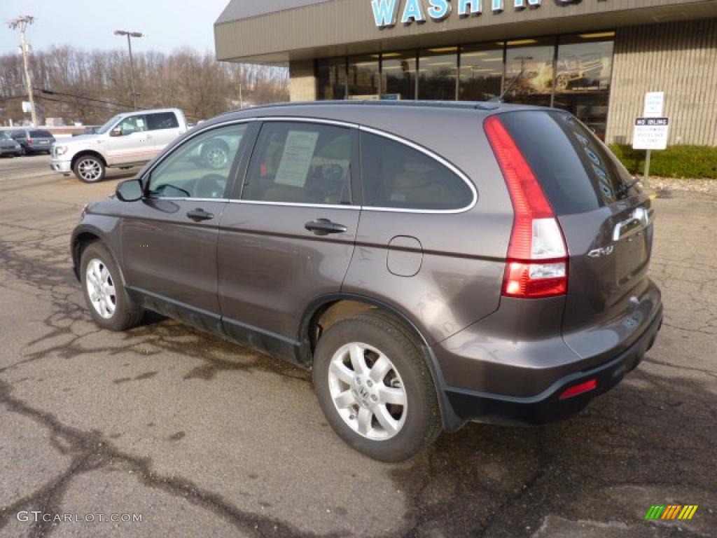 2009 CR-V EX 4WD - Urban Titanium Metallic / Ivory photo #2