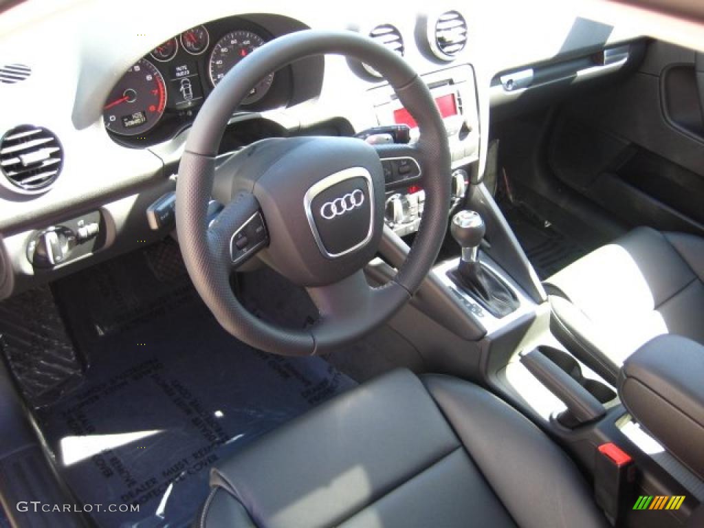 Black Interior 2011 Audi A3 2.0 TFSI quattro Photo #46448958