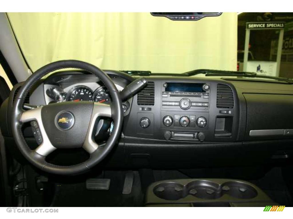 2008 Silverado 1500 LTZ Extended Cab 4x4 - Desert Brown Metallic / Ebony photo #6