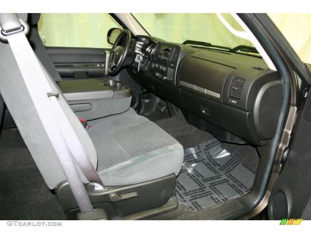 2008 Silverado 1500 LTZ Extended Cab 4x4 - Desert Brown Metallic / Ebony photo #16