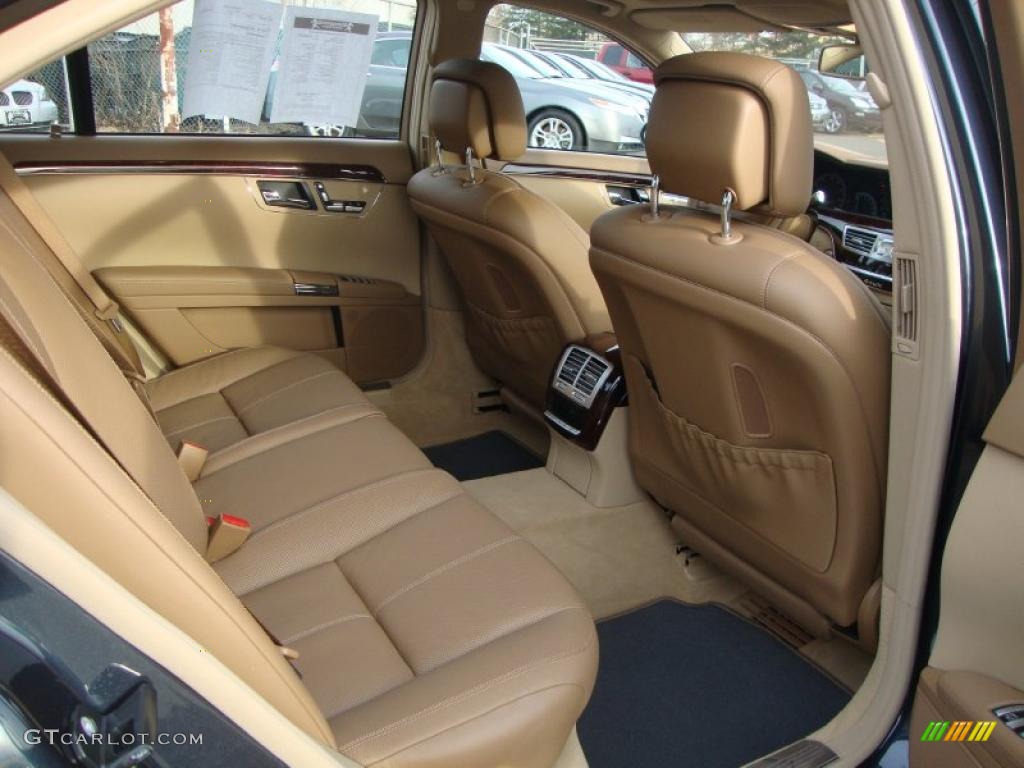 Cashmere/Savanna Interior 2007 Mercedes-Benz S 550 4Matic Sedan Photo #46450719