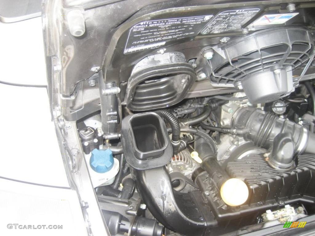 2001 Porsche 911 Carrera 4 Cabriolet 3.4 Liter DOHC 24V VarioCam Flat 6 Cylinder Engine Photo #46450821