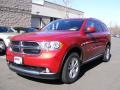 Inferno Red Crystal Pearl 2011 Dodge Durango Express 4x4 Exterior