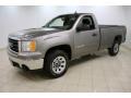 Steel Gray Metallic - Sierra 1500 Regular Cab Photo No. 3