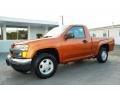 2006 Sunburst Orange Metallic Chevrolet Colorado LS Regular Cab  photo #3