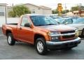 2006 Sunburst Orange Metallic Chevrolet Colorado LS Regular Cab  photo #4