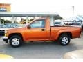 2006 Sunburst Orange Metallic Chevrolet Colorado LS Regular Cab  photo #8