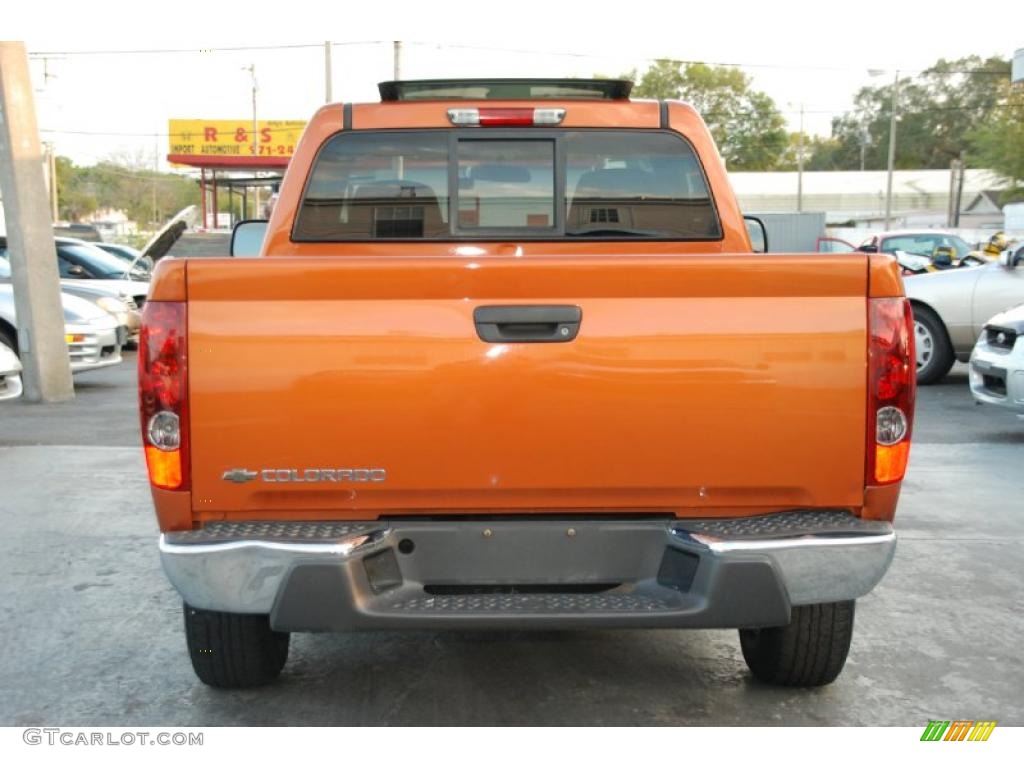 Sunburst Orange Metallic 2006 Chevrolet Colorado LS Regular Cab Exterior Photo #46451898