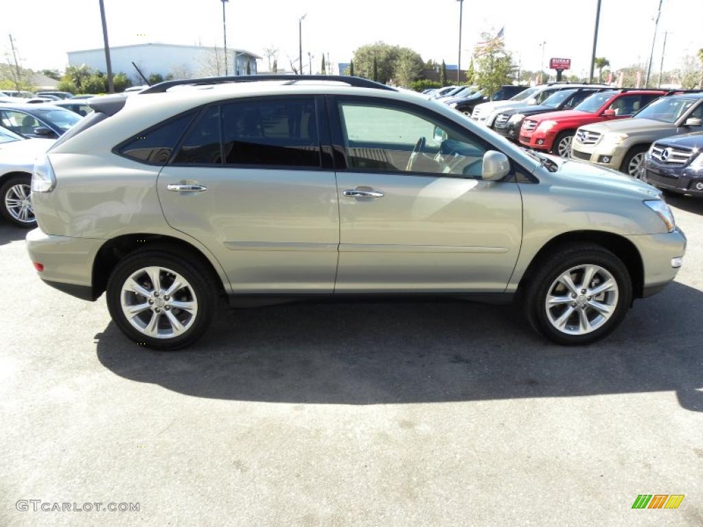 2009 RX 350 AWD - Bamboo Pearl / Parchment photo #13