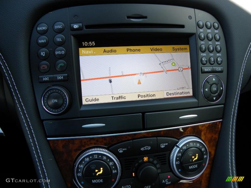 2011 Mercedes-Benz SL 550 Roadster Navigation Photo #46452999